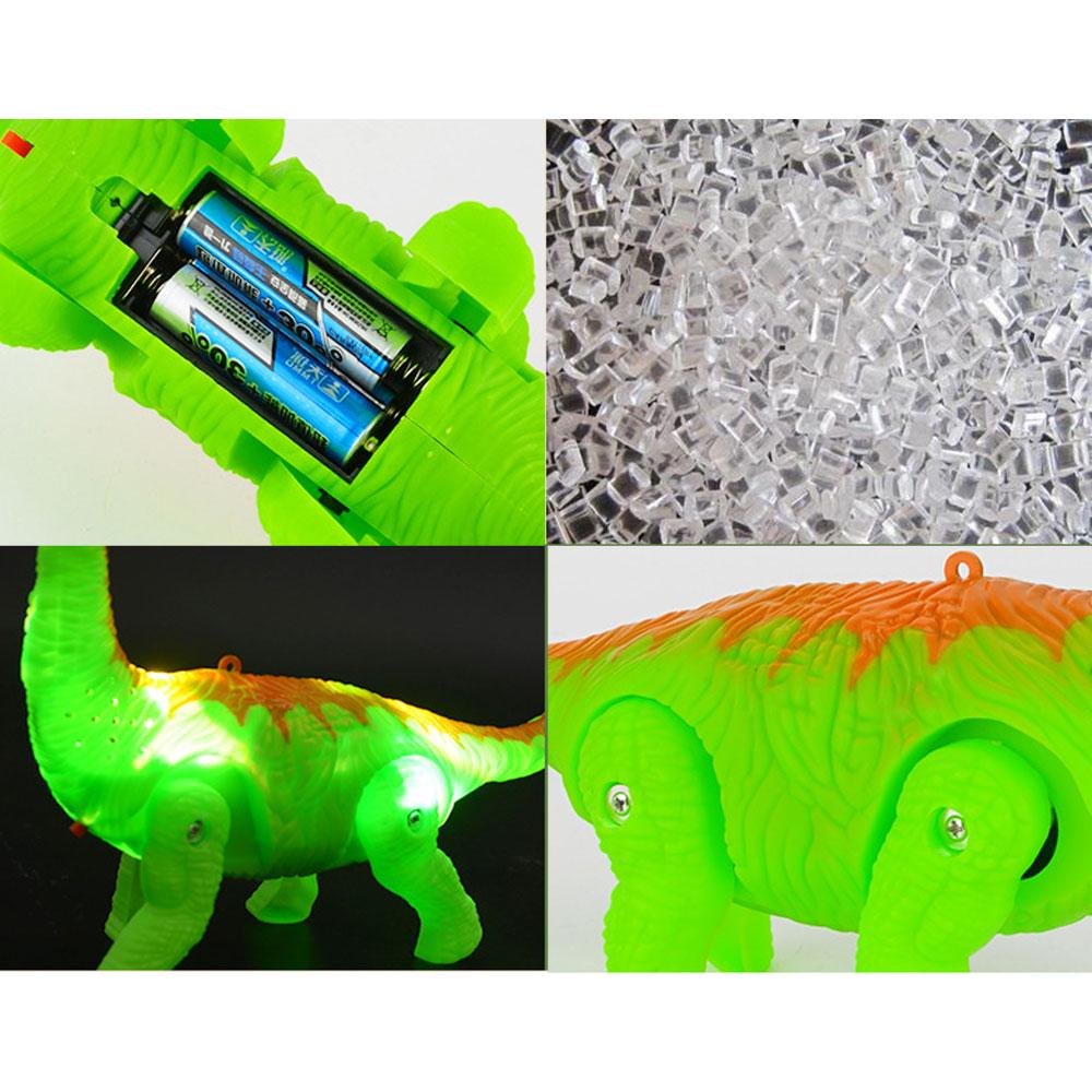 Elektrické chodící světlo vokální vodítko dinosaurus elektronický robot se světlem a zvukem hračky vánoční dárek