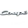 3D Auto Fender Tail Trunk Coupe Emblem Badge Decal Car Sticker