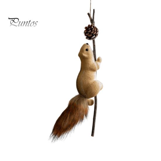 

Имитация белки, милая миниатюрная статуэтка белки, рождественская пенопластовая белка, украшение для рабочего стола, для праздничного домашнего декора G
