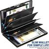 Bank Credit Card Holder Wallets Men Slim Thin Box Mini Minimalist Cardholder Case Card Pack Card Box Card Clip