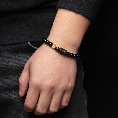 Constellation Bracelet Natural Agate Beads Elastic Strap Zodiac Star Sign Distance Friendship Prayer Blessing Bracelet Good Luck Wrist Jewelery