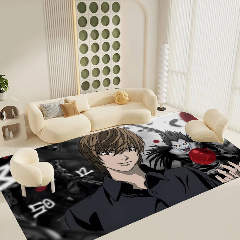 Anime Death Note Bathroom Mat Kids Room Bedroom Decoration Balcony Anti-Slip Doormat Living Room Welcome Rug