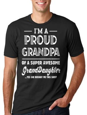 Geschenk für Opa Stolzer Opa einer tollen Enkelin T-Shirt Opa