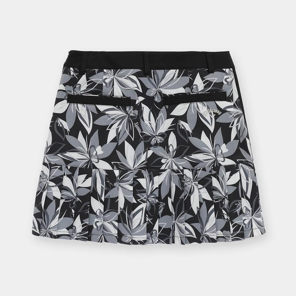 Callaway Stretch Rock mit großem Blumendruck und Plissee-Saum C25228205 Damen,