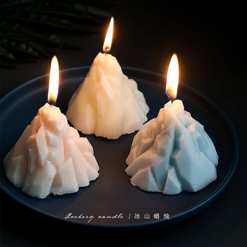 Iceberg Scented Candles Creative Gifts Handmade Ornaments Decorative Fragrance Candles