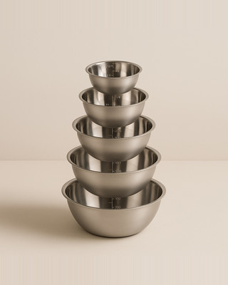 5 ცალი/კომპლექტი უჟანგავი ფოლადის საზ.