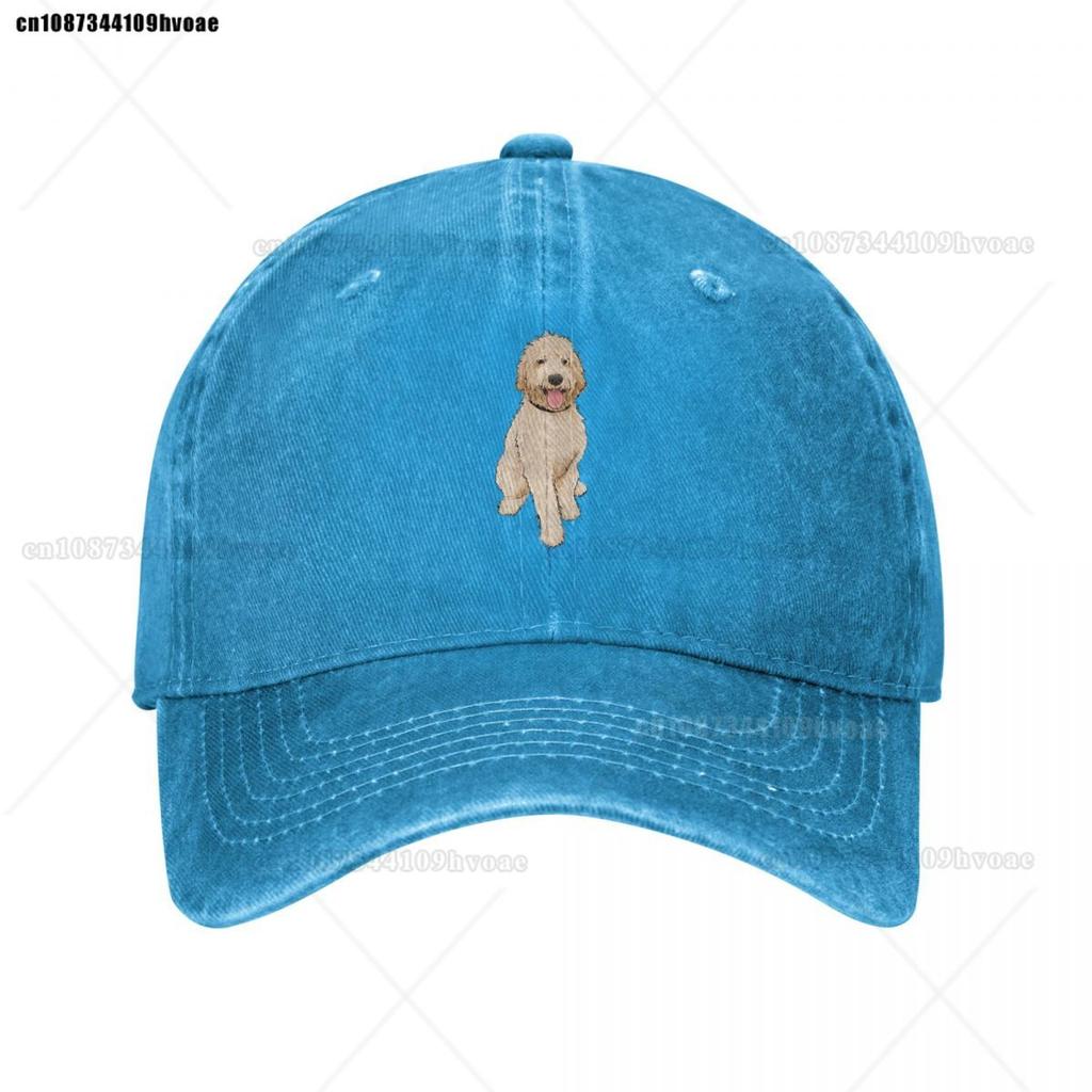 Golden Doodle Baseball Cap for Men Original Mesh Baseballs Caps Funny Adjustable Summer Dad Gift