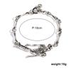 New Trendy Punk Hip-hop Metal Retro Bone Skeleton Robot Bracelet for Women Halloween Accessories