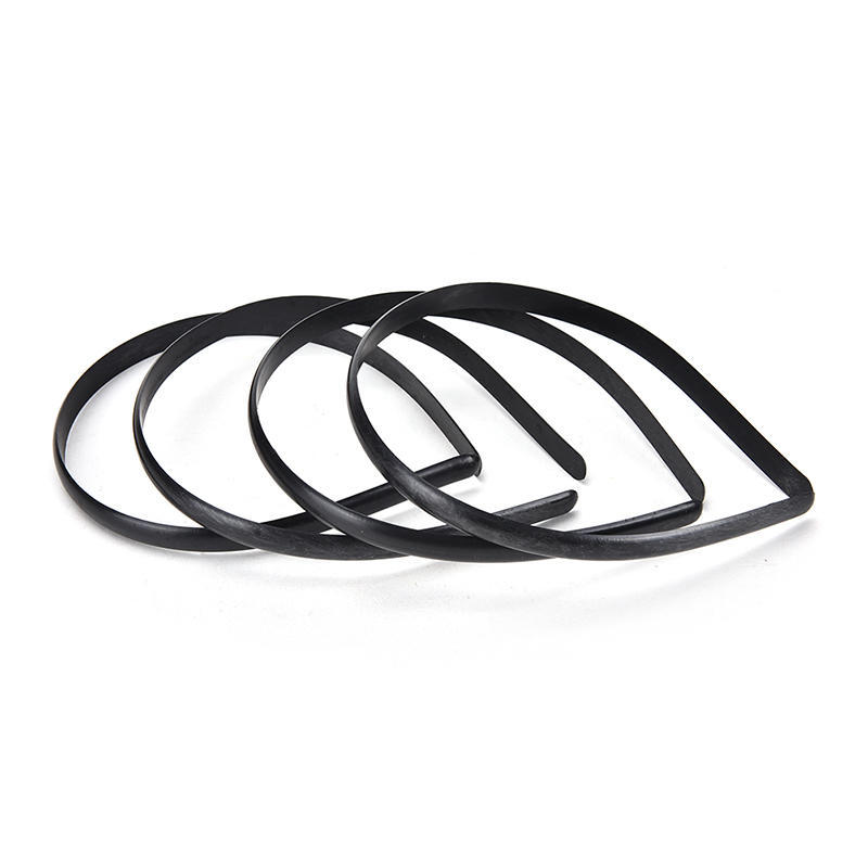 10 Pcs/Set Plastic Hair Band No Teeth Children Hair Accessory Diy Craft 2 Colors