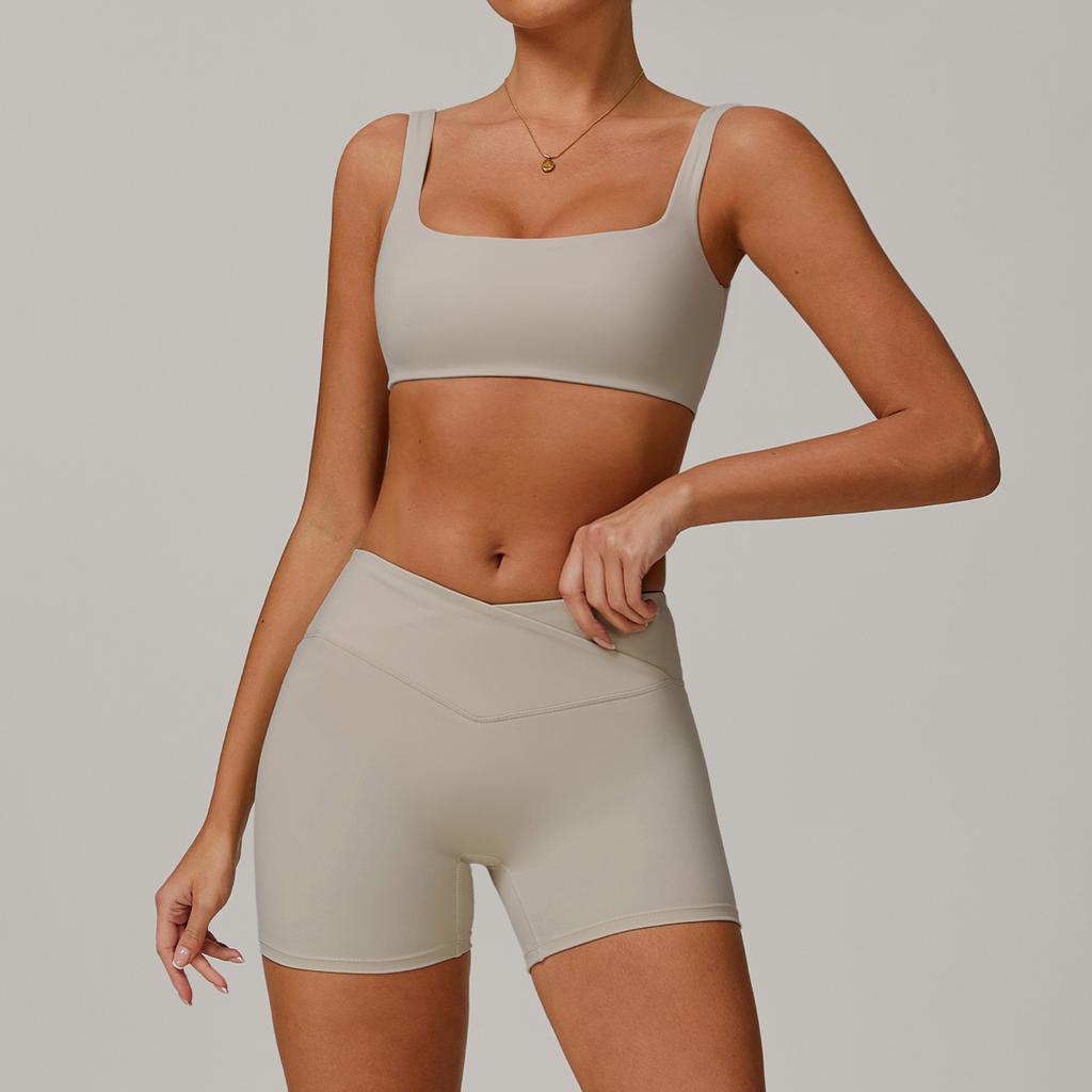 Naked Leisure Versatile Set For Women, High Waist, Wide Legs, Slimming, Sports Running, Fitness Set For Women