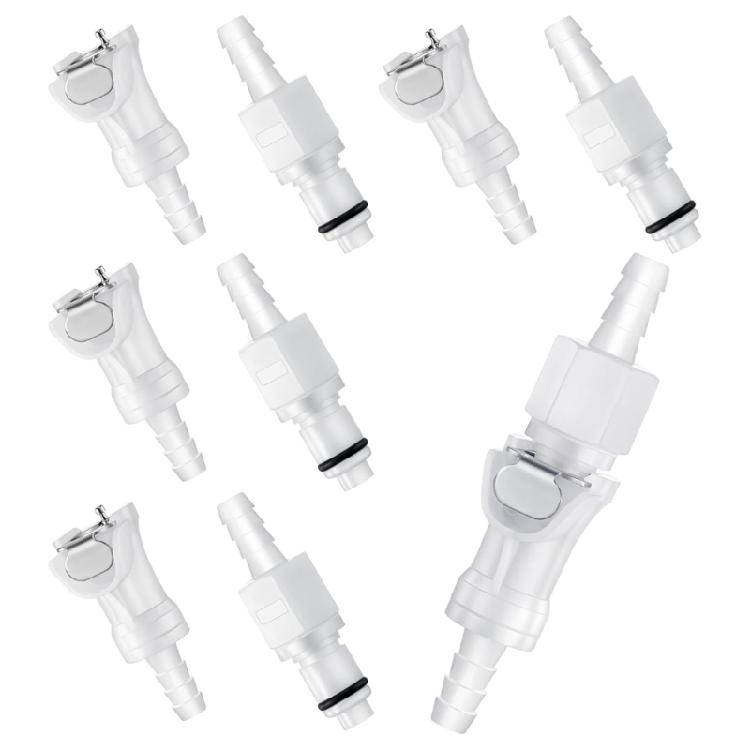 

Plastic Male Female Coupling Connector Quick Disconnect Connect Hose Barb For Beer Wine Making Equipment 1