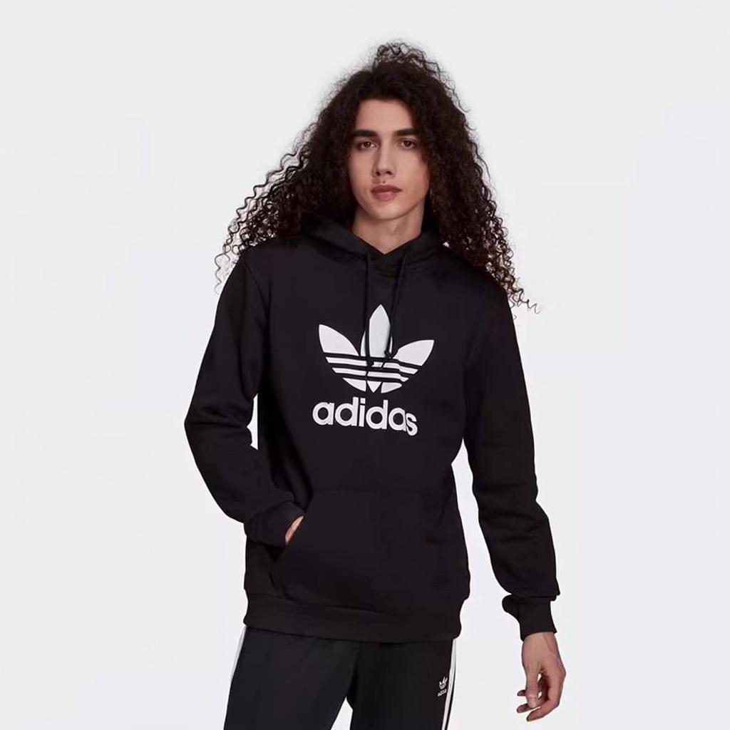 adidas Originals Trefoil Kapüşonlu Erkek Kapüşonlu Siyah H06667