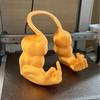 Hulk Cat Muscle Arm Middle Finger Decoration