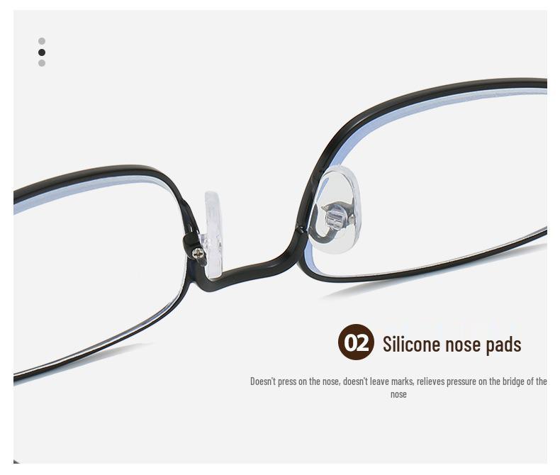 Stylish Black Frame Anti-Blue Light Reading Glasses for Women & Men