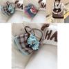 Nylon Lace Drawstring Backpack For Women With Sweet College Style Daily Use