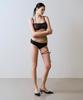 VINAJ Layered Shirring Mix Bikini Bra (Beige)