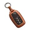 Car Key Case, Scratch-resistant Transparent Leather Key Cover, Smart Key