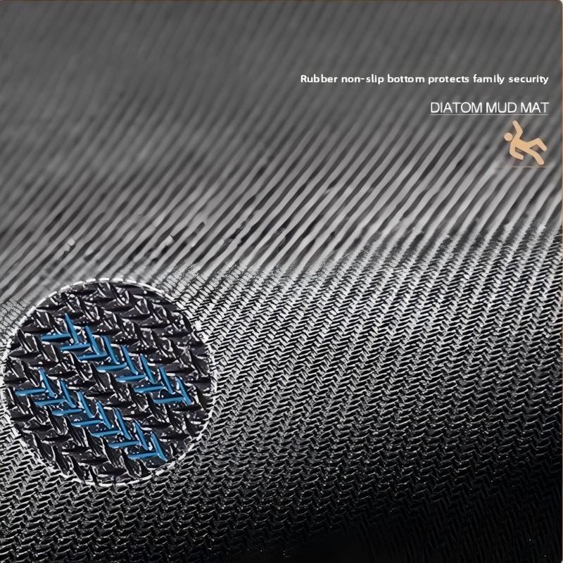 Kieselgur Fußmatte, rutschfeste Badematte, saugfähige weiche Matte für Badezimmer, schnell trocknende Fußmatte, Badezimmerteppich