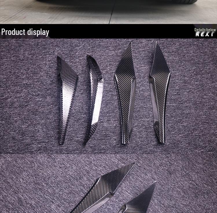 APR Carbon Fiber Wind Deflector Blade for 2018–2023 Ford Mustang Modifications