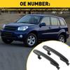 Outer Exterior Outside Door Handle Primed Black Fornt Left & Right 2x For Toyota