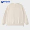 Fila FUSION Couple's Loose Fit Fleece Sweatshirt