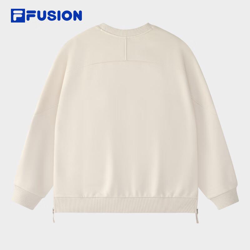 Fila FUSION Couple's Loose Fit Fleece Sweatshirt