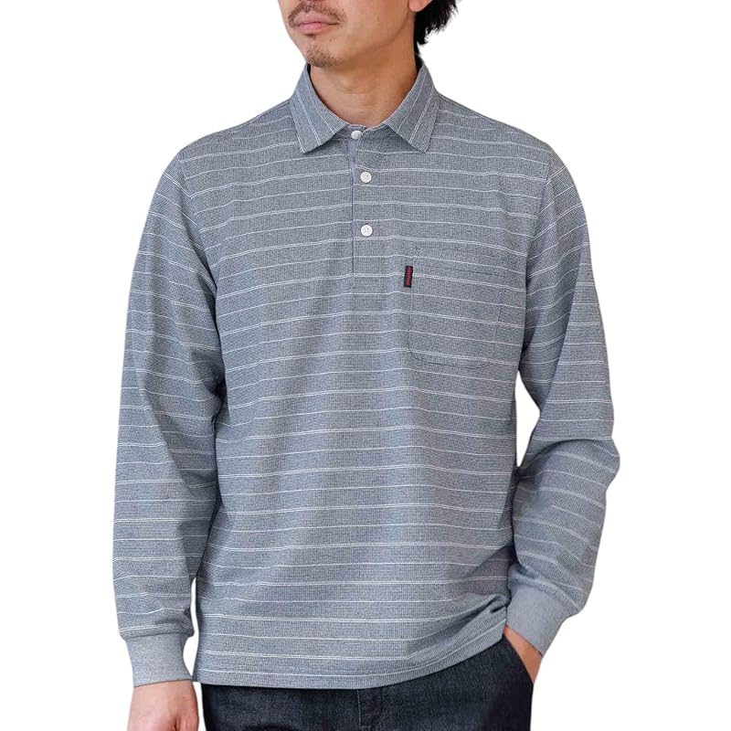 

[INSPIRE] inspire men s long sleeve polo shirt polo casual spring summer autumn quick dry quick drying trip with pocket Washable brand 40s 50s 60s 70s