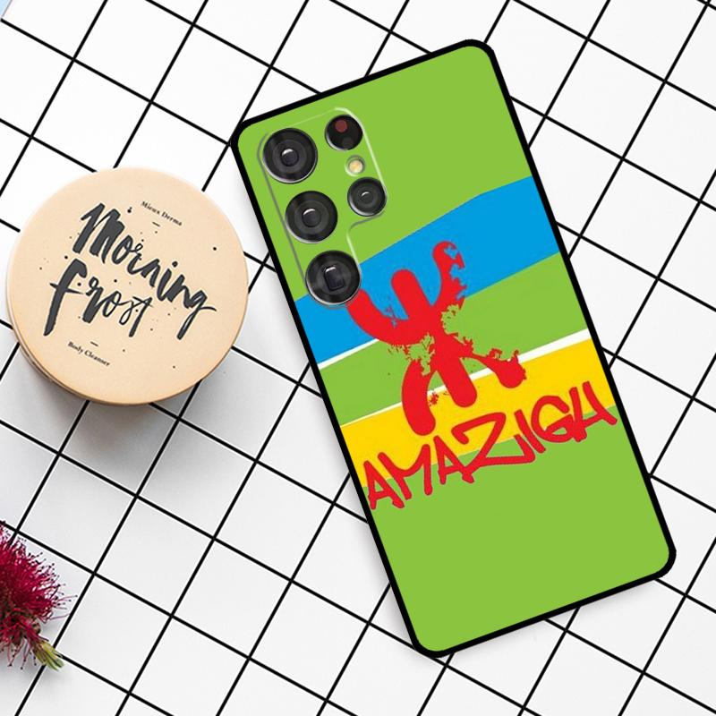 Amazigh Symbol Berber Academy Case For Samsung Galaxy S24 FE S20 FE S21 S22 S23 S24 S25 Ultra S9 S10 S25 Plus Phone Cover