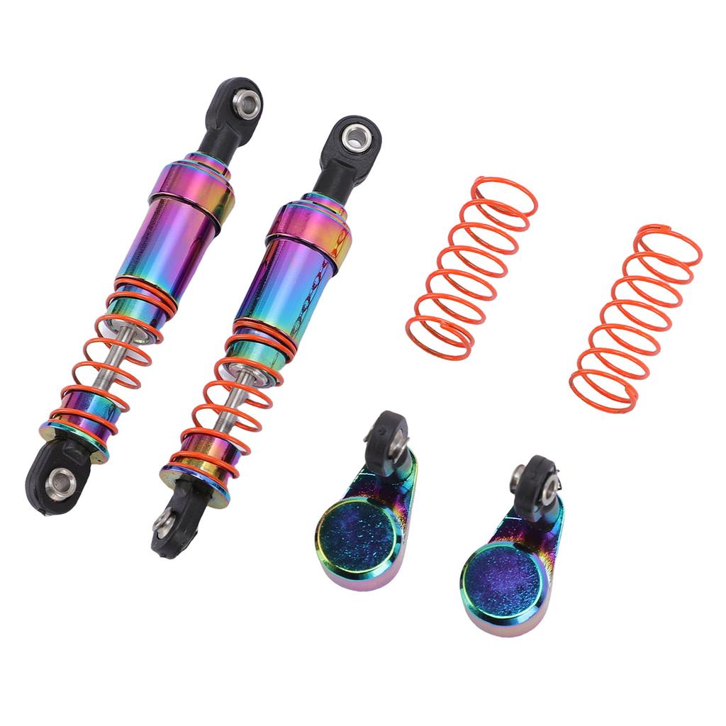 1 Pair RC Shock Absorber Kit Damper with Offset Caps Springs Remote Control Car Parts Aluminum Alloy Large Caliber