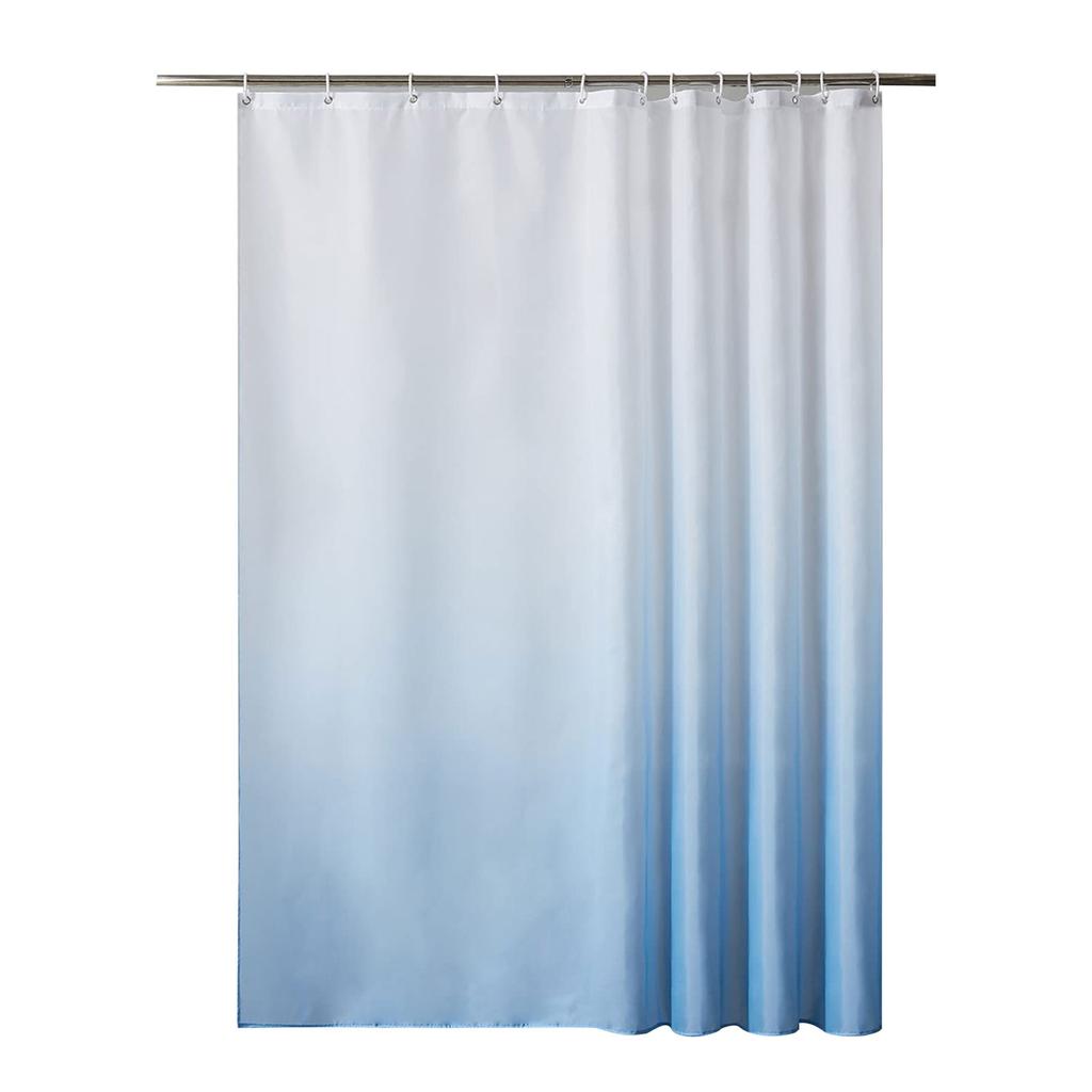 Gradient Digital Print Shower Curtain Waterproof Polyester Fabric Shower Curtain Bathroom Privacy 120x200cm 180x200cm