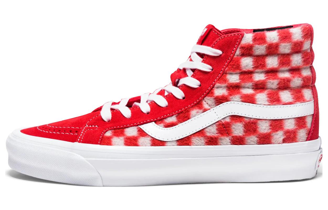Vans SK8 HI Vault Og Lx X Concepts Red White VN0A4BVBY5 42