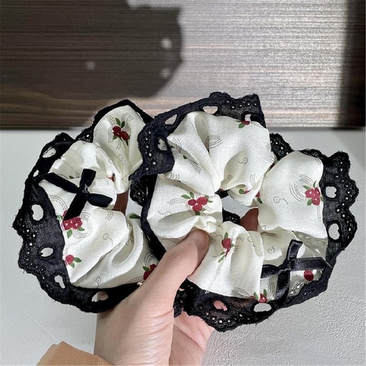 Bows Hair Tie Multi Layer Hair Catch Lacework Hair Tie Scrunchies Hair Rope