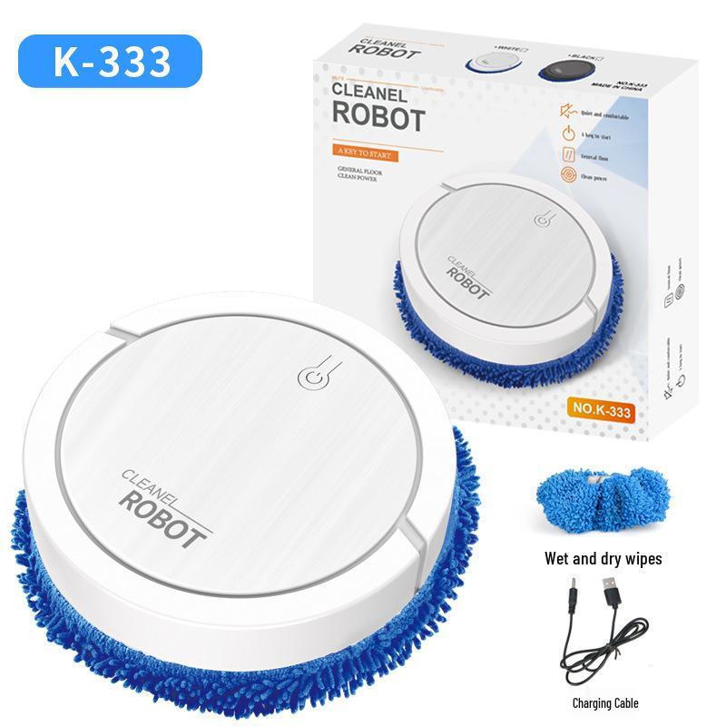 

Smart Dual-Use Robot Vacuum Cleaner with Wet/Dry Mopping and USB Charging белый