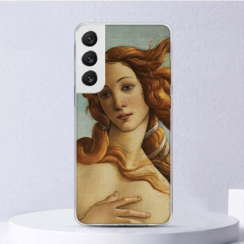 Malerei Kunst Renaissance Weiche Hülle Für Samsung Galaxy M12 M21 M30S M31 M32 M51 M52 Handyhülle Note 8 9 10 + 20 Ultra J4 J6 Plus J8