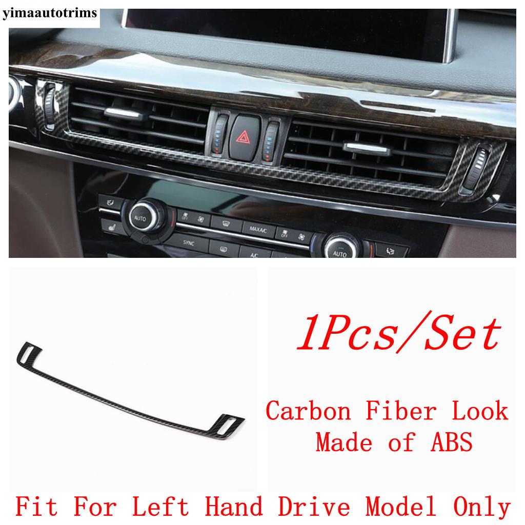 Rear Armrest Box Strip / Read Light / Middle Air AC Vent Cover Trim Accessories For BMW X5 F15 2014 - / X6 F16 2015 -
