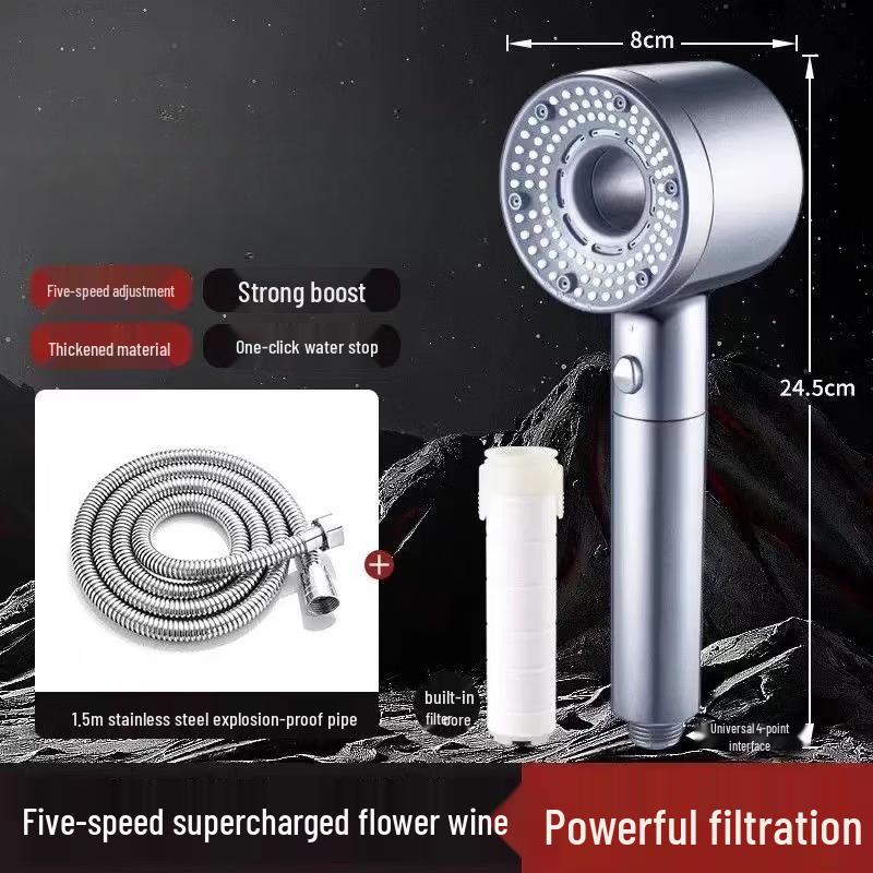 LANGZHIWEN Pressurized Shower Head