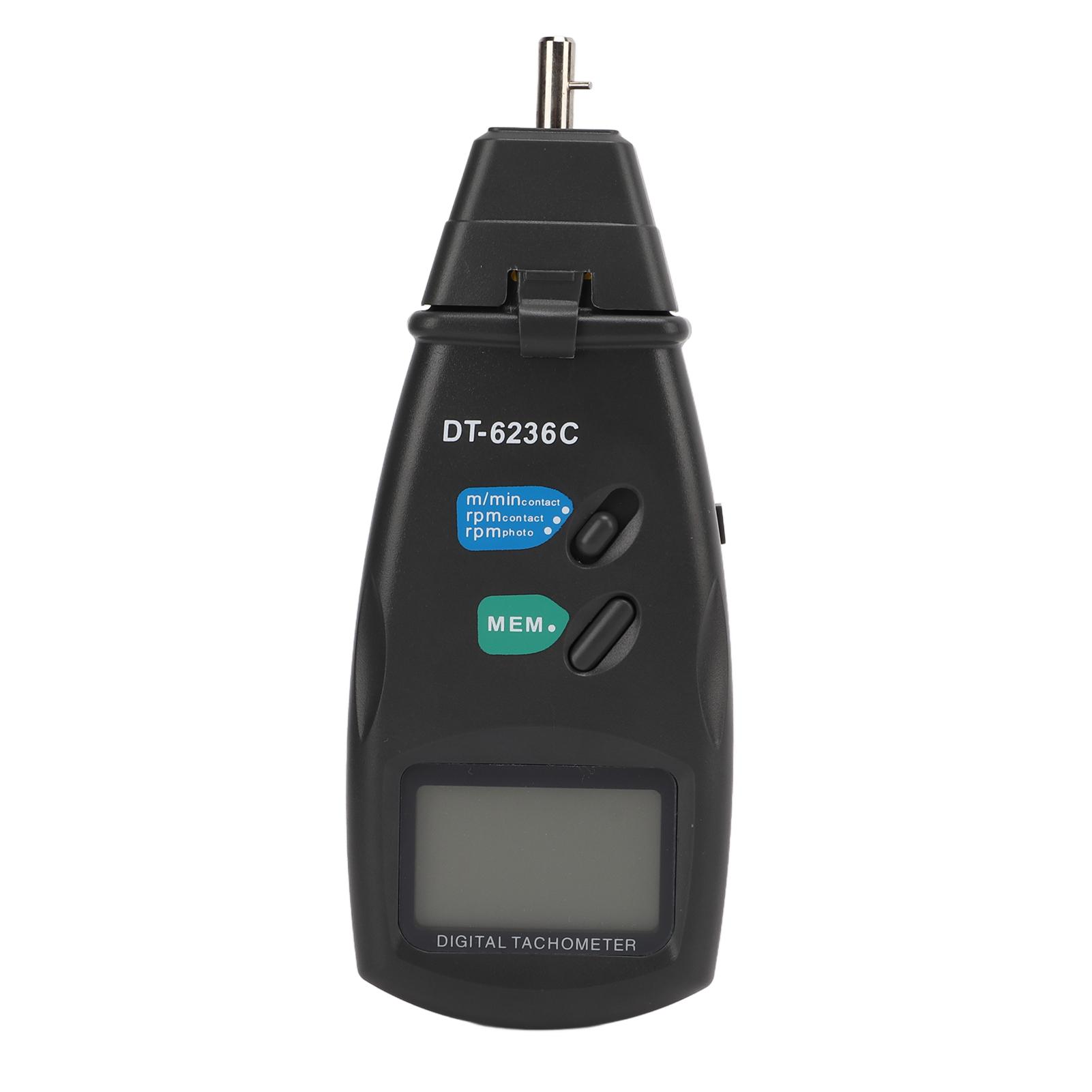 

Цифровой тахометр 2 в 1 оптоэлектронный контактный бесконтактный тахометр для мотор-колеса автомобиля