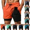 Men's Lightweight Quick Dry Athletic Shorts for Outdoor Running and Sports