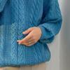 Men Fall Winter Sweater Solid Color Knitted Warm Thick Long Sleeve Loose Anti-shrink Pullover Casual Couple Unisex Sweater