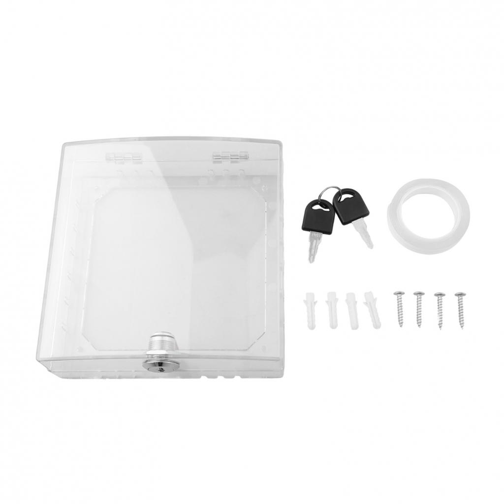 Tamper Proof Acrylic Cover for Home or Office Wall Mounted Thermostats