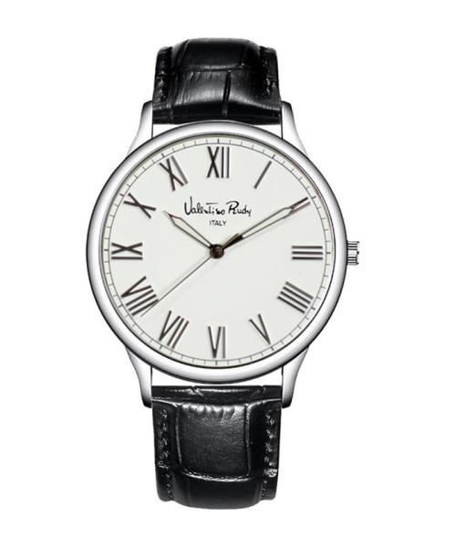 

[VALENTINO RUDY] VALENTINO RUDY Men s Leather Fashion Wristwatch VR213531A-WTBKM FREE