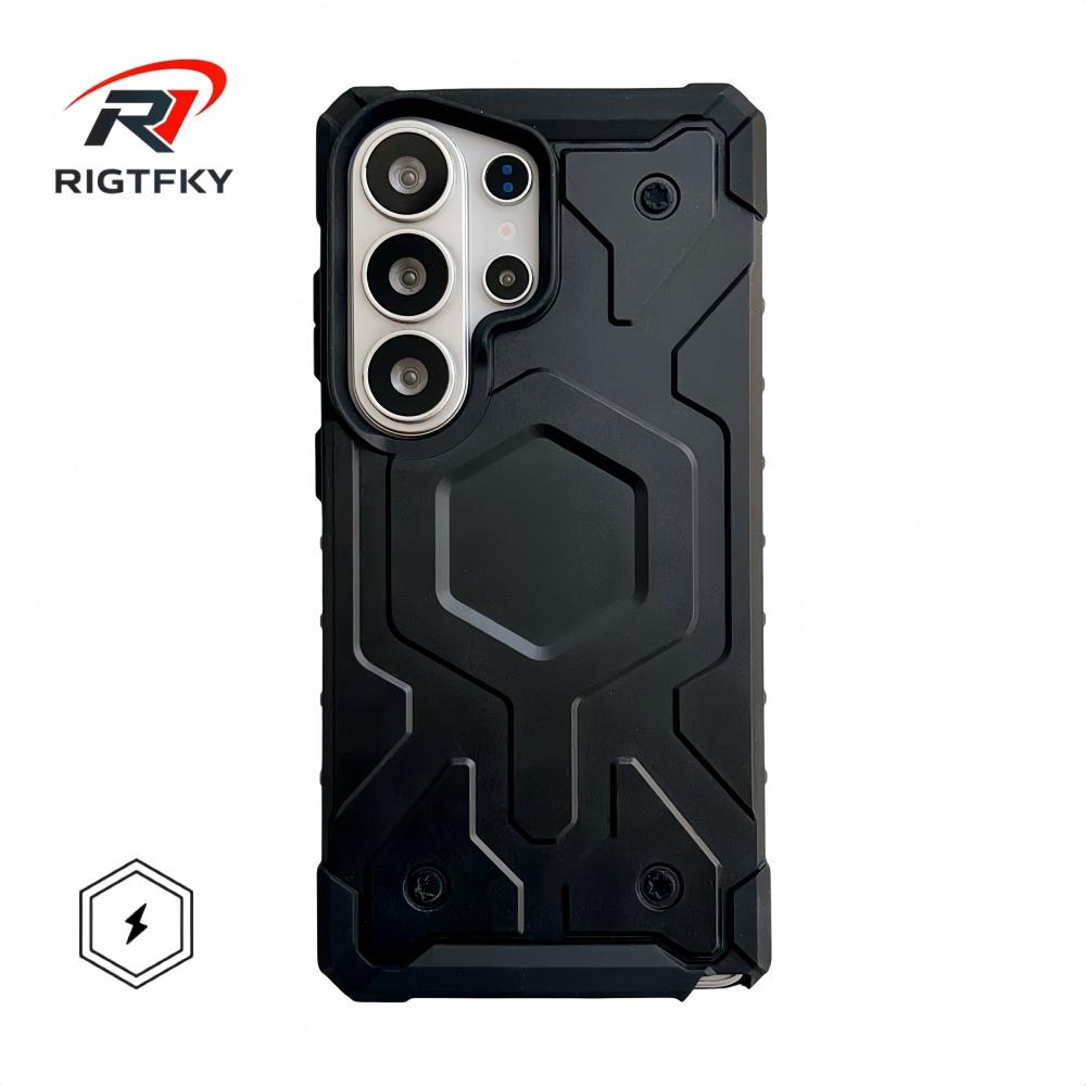 Original Military Heavy Armor Shockproof Phone Case for Samsung S26 Ultra S25 S24 S23 Plus Magnetic Rugged Protective Back Cover