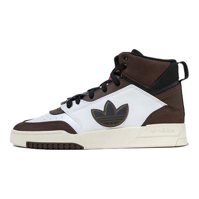 Originals Drop Step XL Ležérní vysoké skate boty Unisex skate boty Bílé Hnědé IG4801