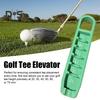 Golf Tee Elevator 3D Printed Golf Tee Height Gauge Portable Tee Height Adjuster Precise Placement At 20-70mm Gift for Golfers