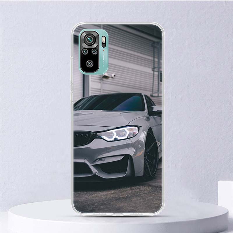 Blue Red Car M3 M4 Soft Case For Xiaomi Redmi 10 10A 10C 9 9A 9C 9T Phone Cover 8 8A 7 7A 6 6A S2 K20 K40 Pro 10X Funda Coque