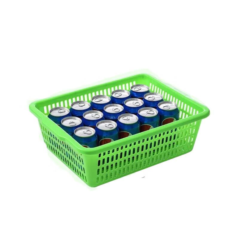 Huihuang Rectangular Plastic Kitchen Storage Drain Basket