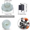 Durable Starter Rope Kit Reliable Recoil Starter Pulley Spring Hub Long Lasting Chainsaws Accessories for HUS137 236