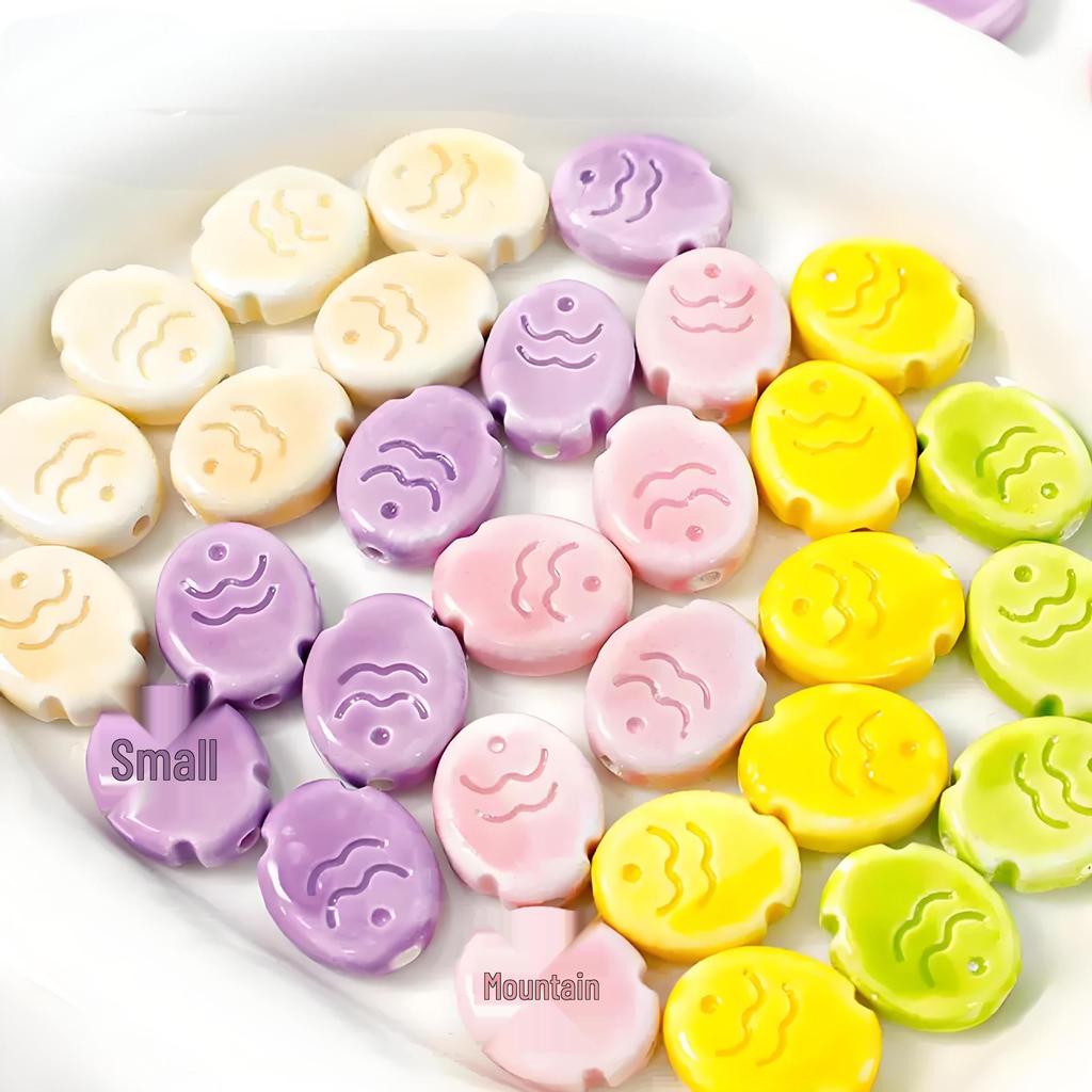 Colorful Ceramic Fish Beads for DIY Jewelry Making