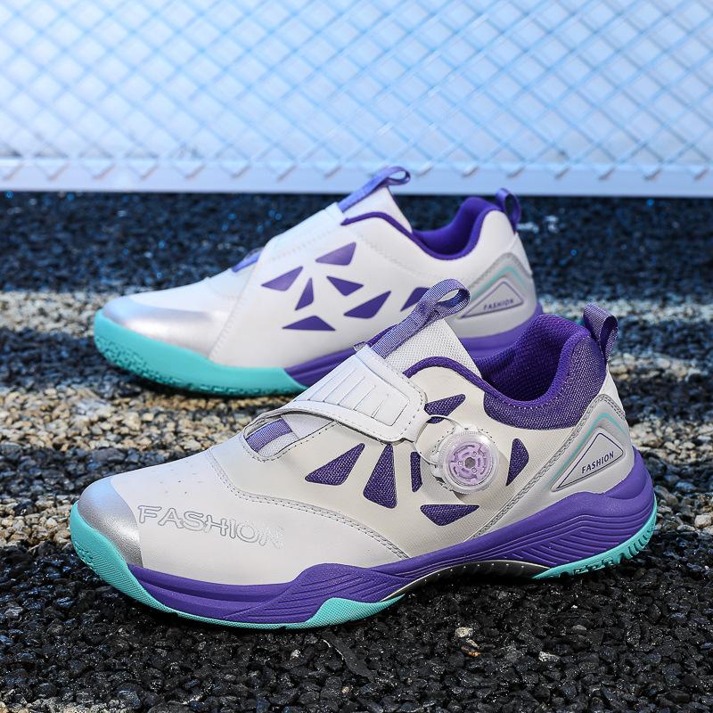 

Новая пара обуви для бадминтона на подошве Оксфорд, нескользящая, всесезонная обувь для настольного тенниса, мужские тренировочные кроссовки для соревнований по теннису с карбоновой пластиной 45