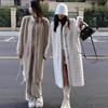 2025 Winter New Fried Dough Twists Coat Women's Medium Long Thickened Fur Environmental Protection Fur Mink Coat